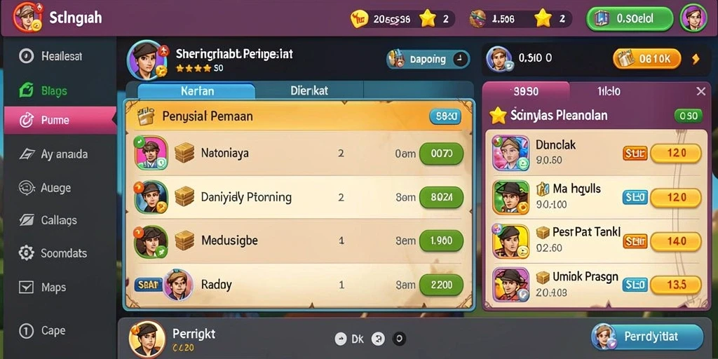 777zx - Screenshot menunjukkan fitur multiplayer yang memungkinkan interaksi pemain.